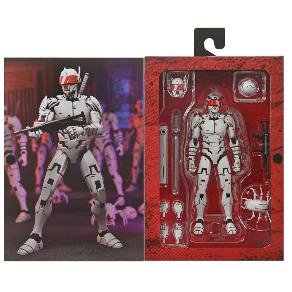 Neca Figura Ultimate Elite Synja Patrol Bot Teenage Mutant The Last Ronin Tortugas Ninja 18cm