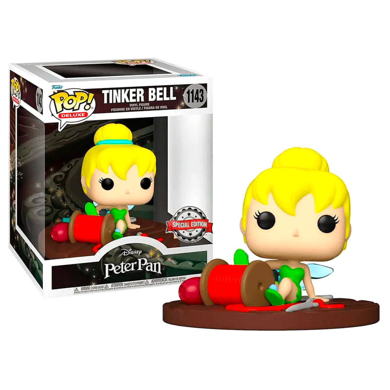 Funko Figura POP Disney Peter Pan Tinker Bell on Spool Exclusive