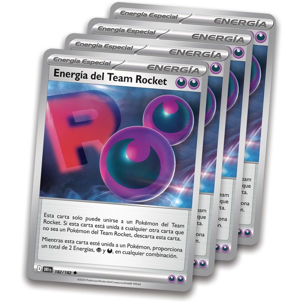 Pokemon Juego De Cartas Blister cartas Latino League Battle Deck Team Rockets Mewtwo Ex Pokemon (imagen 4 de 6)
