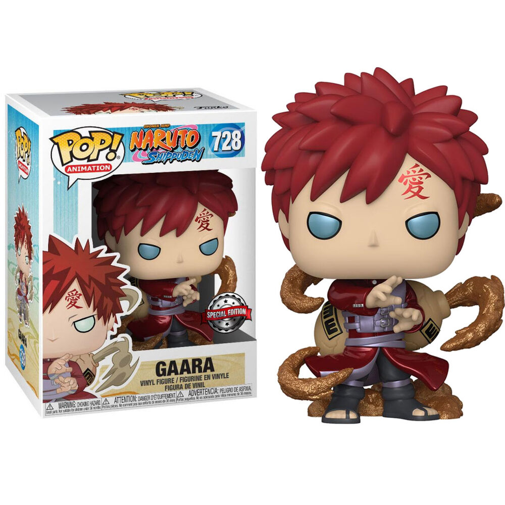 Funko Figura POP Naruto Gaara Metallic Exclusive