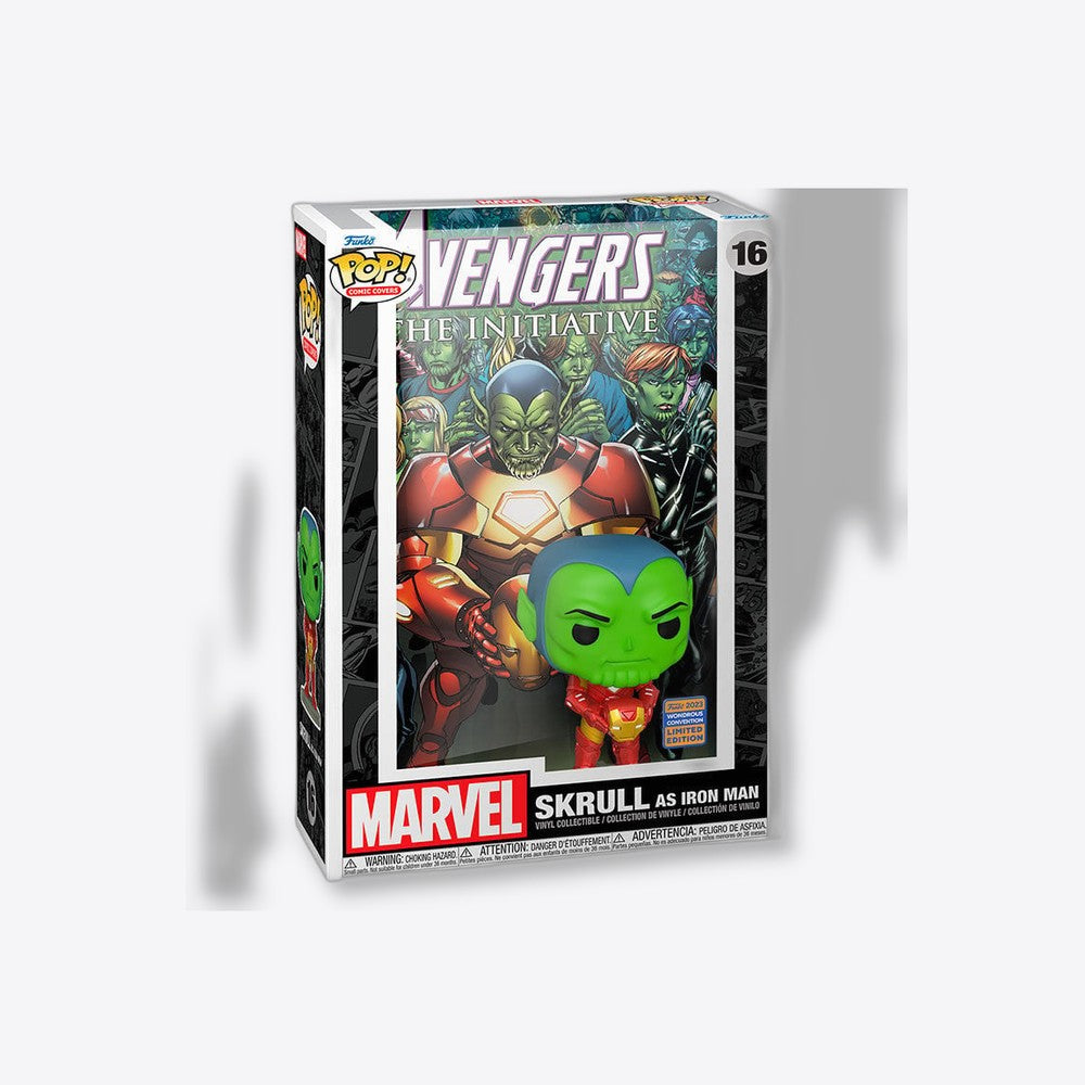 Funko Figura POP Album Marvel Los Vengadores Avengers Skrull as Iron Man Exclusive (imagen 3 de 6)