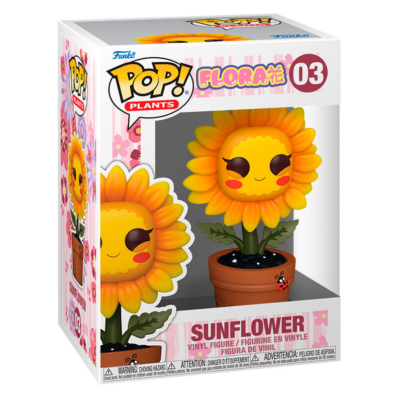 Flora Figura POP Sunflower Funko Original Colección