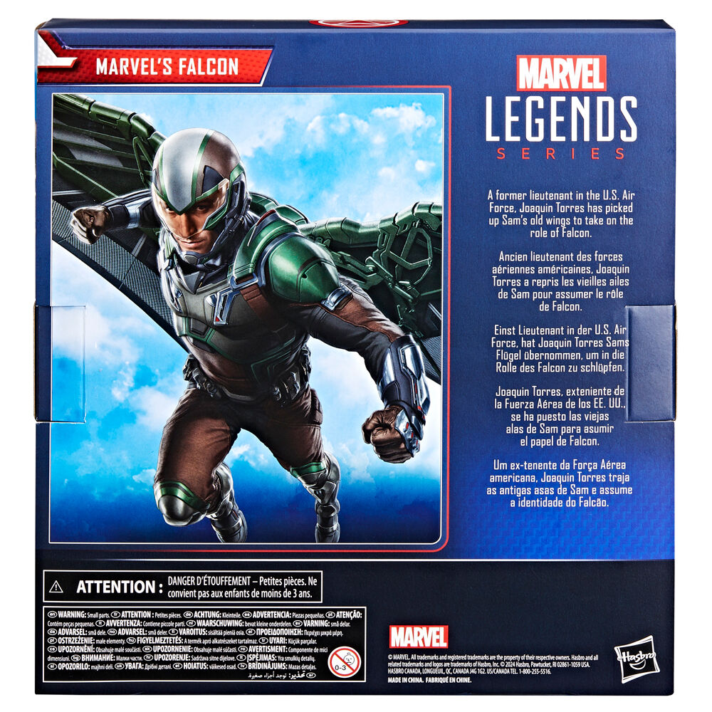 Hasbro Figura Falcon Brave New World Capitan America Marvel 15cm (imagen 9 de 9)
