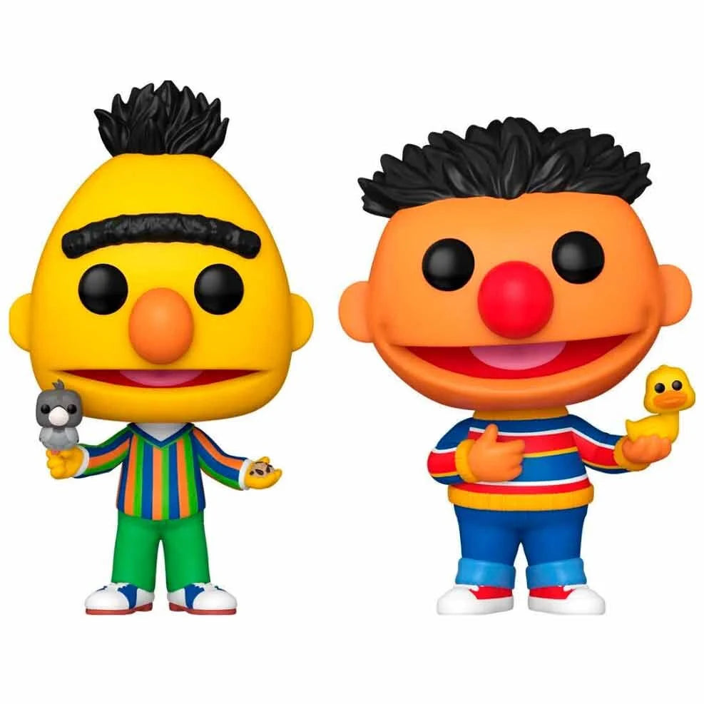 Funko Blister 2 figuras POP Barrio Sesamo Epi y Blas Exclusive