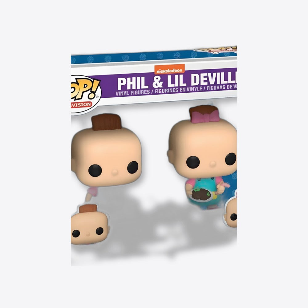 Funko Blister 2 figuras POP Rugrats Phil & Lil Exclusive (imagen 6 de 6)