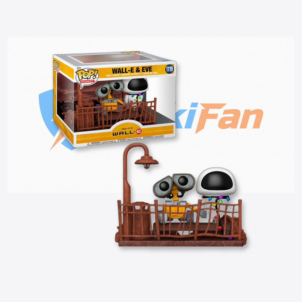 Funko Figura POP Disney Wall-E - Wall-E & Eve (imagen 4 de 6)