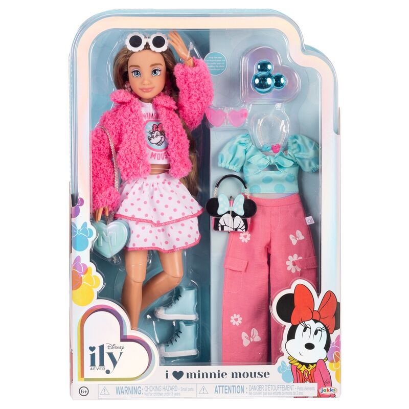 Jakks Pacific Muñeca Fashion Doll Minnie Disney ily 4Ever 28cm (imagen 2 de 5)