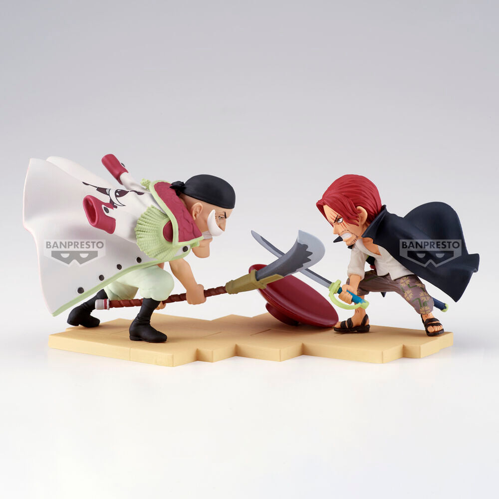 One Piece Figura Edward Newgate vs Shanks Log Stories 13cm