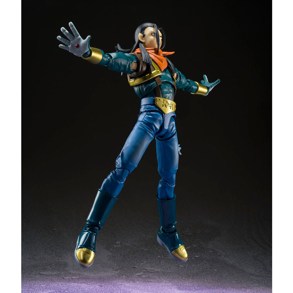 Tamashii Nations Figura SH Figuarts Super Android 17 Dragon Ball GT 20cm (imagen 3 de 6)