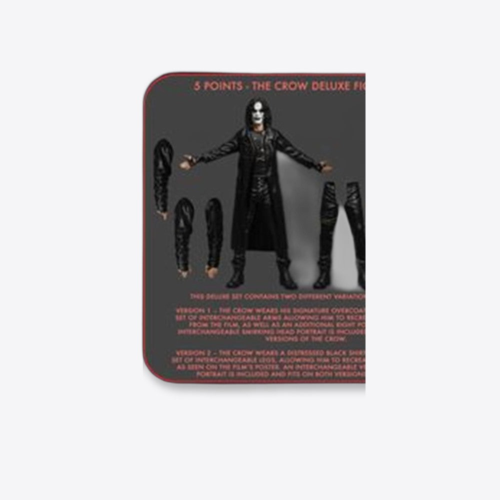 Set 2 figuras mezco toyz the crow 5 points the crow deluxe 10cm (imagen 3 de 6)
