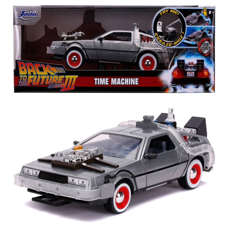 Regreso al Futuro Coche DeLorean Parte 3 Jada Toys