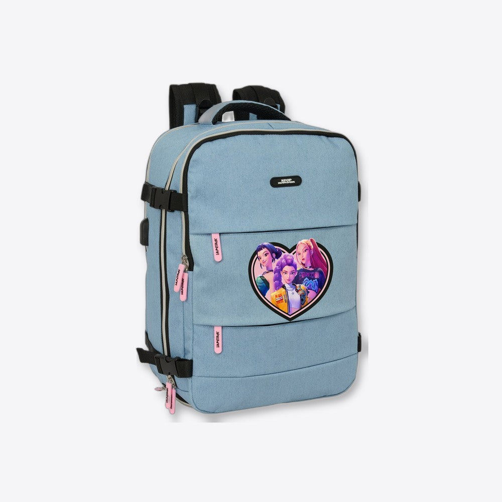 Safta Mochila viaje cabina Huntrix Kpop Demon Hunters 44cm (imagen 5 de 6)