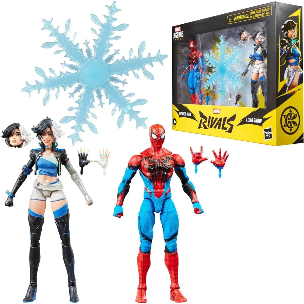 Hasbro Figura Spider-Man & Luna Snow Rivals Marvel Legends 15cm