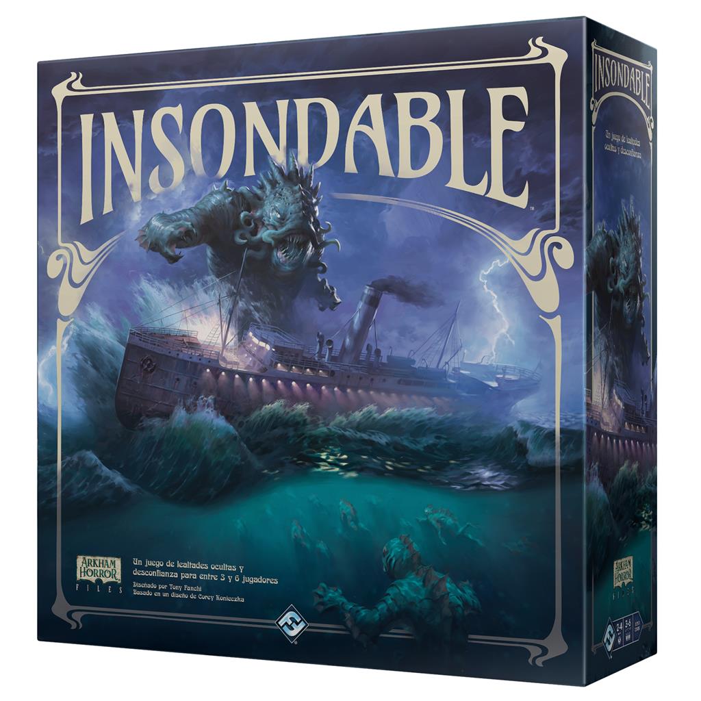 Asmodee Juego de mesa insondable pegi 14