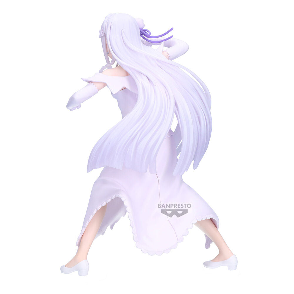 Banpresto Figura Emilia Espresto Excite Motions Re Zero 22cm (imagen 2 de 4)