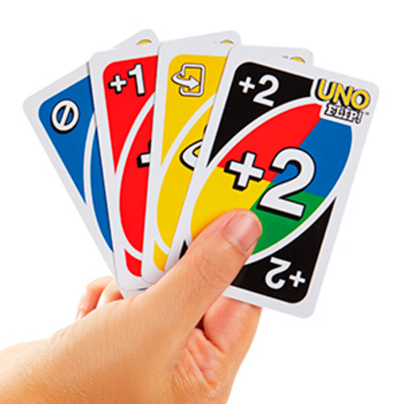 UNO Flip! Juego de Cartas Doble Cara Mattel Familiar