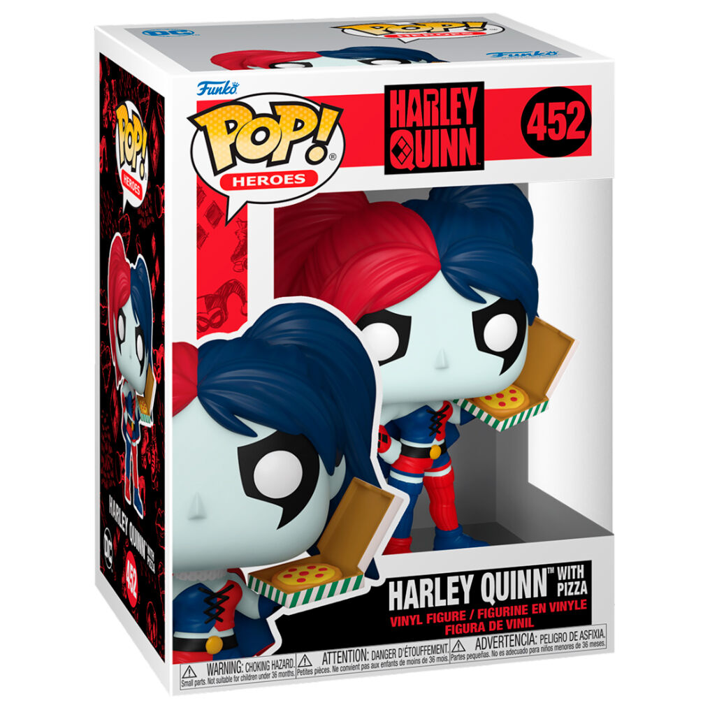 DC Comics Figura POP Harley Quinn with Pizza Funko