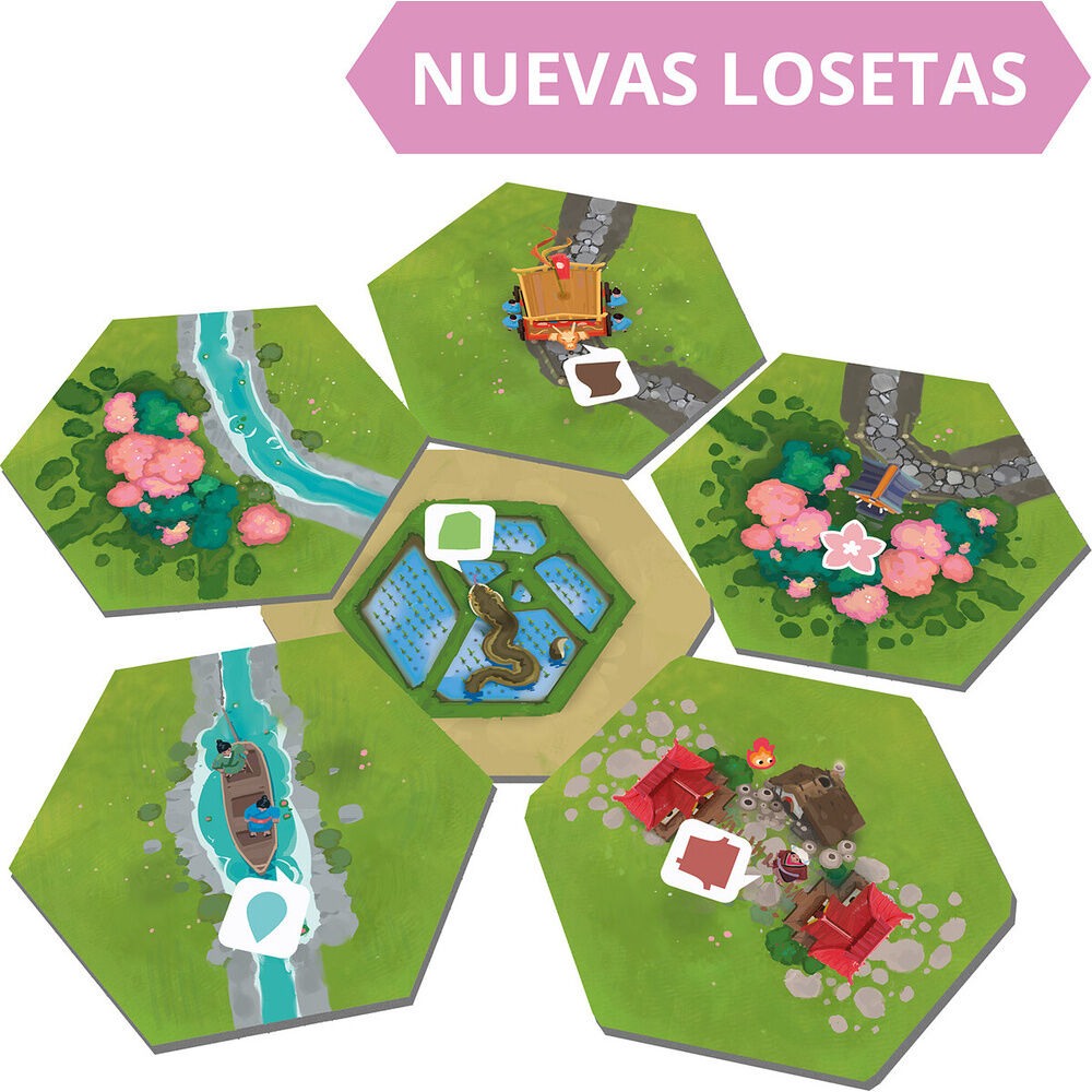 Sd Games Juego mesa Dorfromantik Sakura español (imagen 4 de 5)