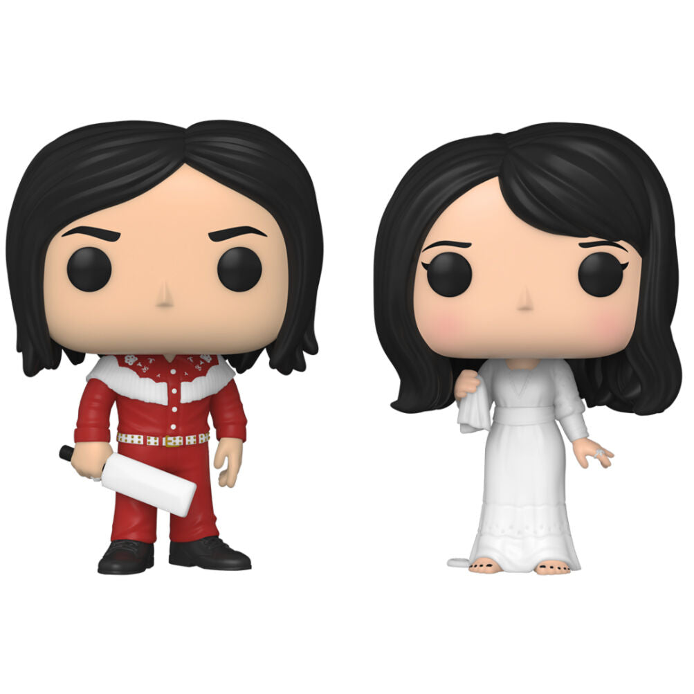 Funko Blister 2 figuras POP The White Stripes Jack White and Meg White (imagen 2 de 4)