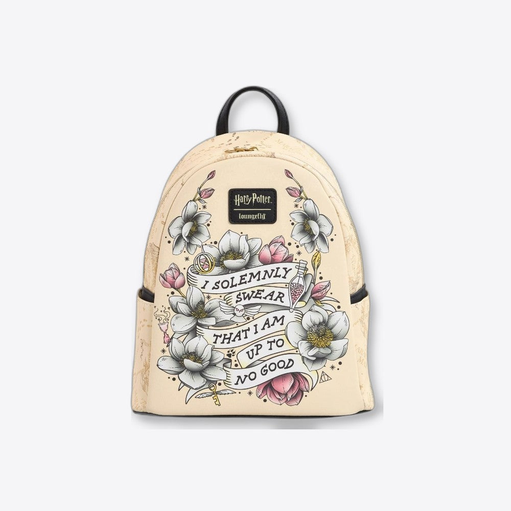 Lf | Lounfefly Mochila Tattoo Art  Harry Potter Loungefly 26cm (imagen 5 de 6)