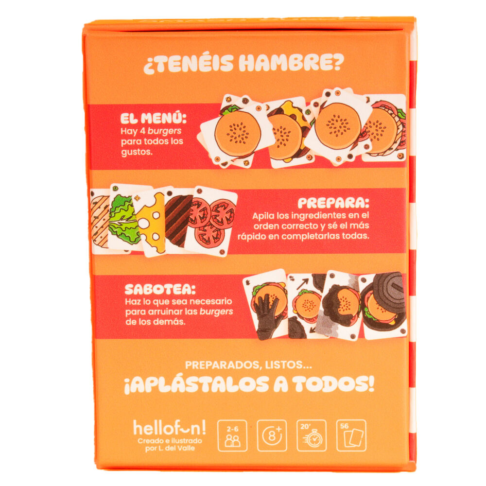 Juego de Mesa Smash Burger Edición Española