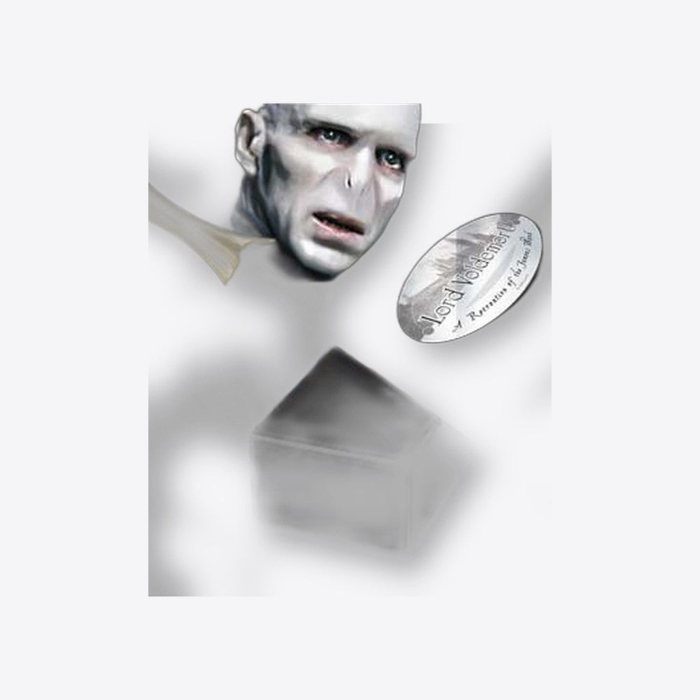 Replica the noble collection harry potter lord voldemort varita con caja y placa de identificacion (imagen 5 de 6)