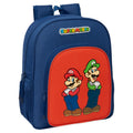 Safta Mochila Mamma Mia Super Mario Bros 38cm adaptable