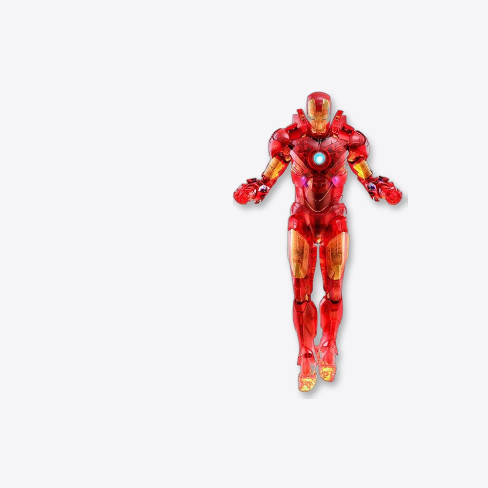 Figura hot toys marvel avengers vengadores iron man 2 mm 1 - 6 iron man mark iv version holografica 2020 toy (imagen 4 de 6)