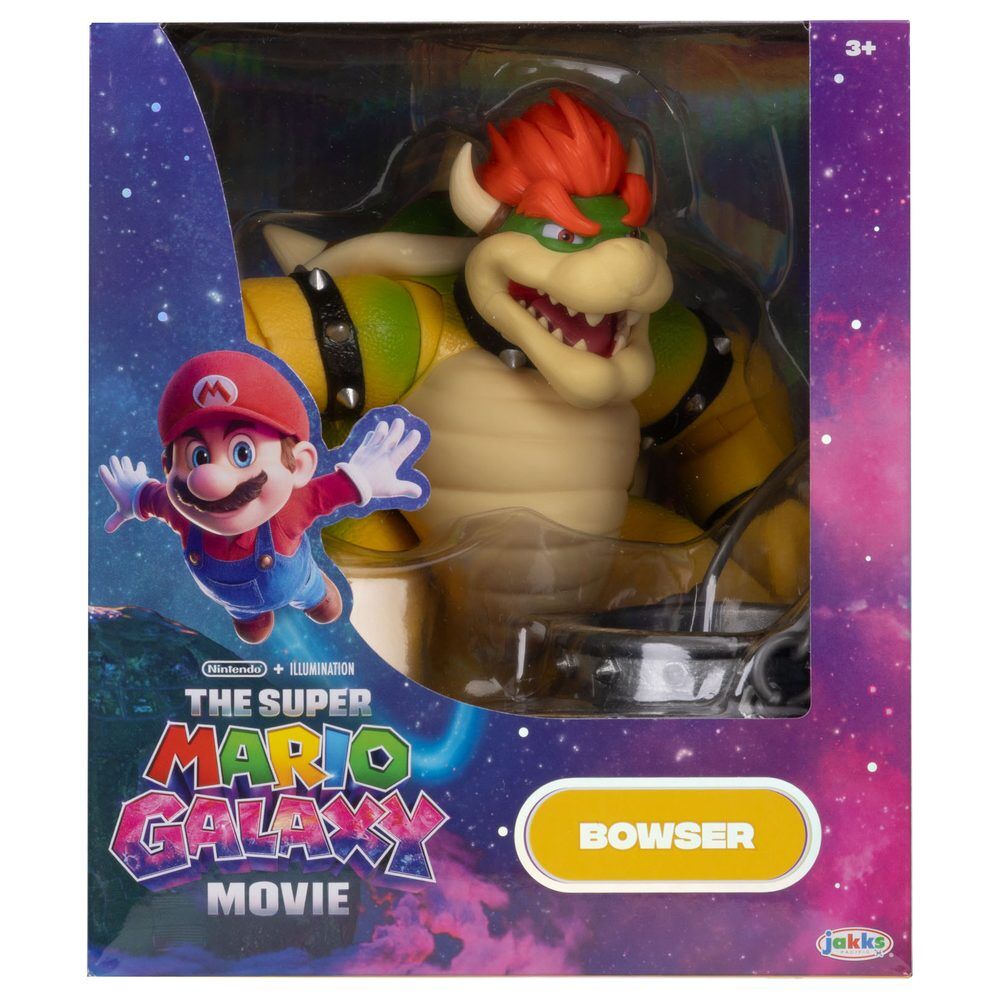 Jakks Pacific Figura Bowser Super Mario Galaxy Movie 13cm (imagen 4 de 5)