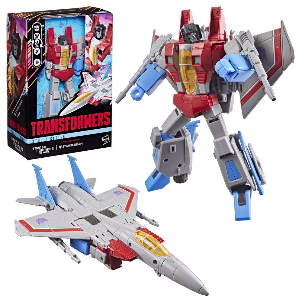 Hasbro Figura Starscream Transformers Studio Series 17cm