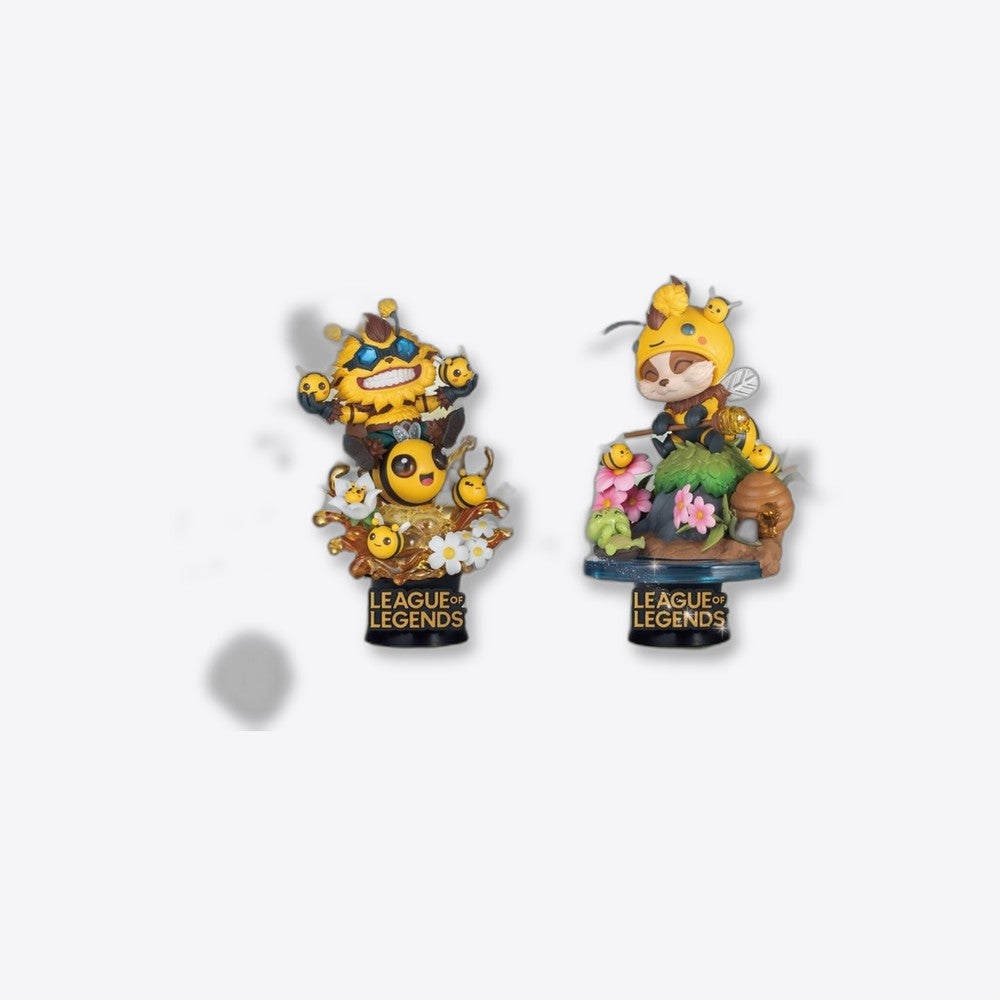 Desconocido Set de 2 figuras beast kingdom dstage league of legends beemo y bzzziggs (imagen 2 de 6)