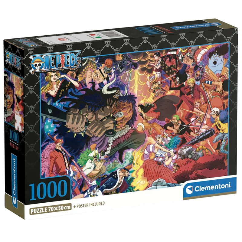 One Piece Puzzle 1000 Piezas Sombrero de Paja Oficial