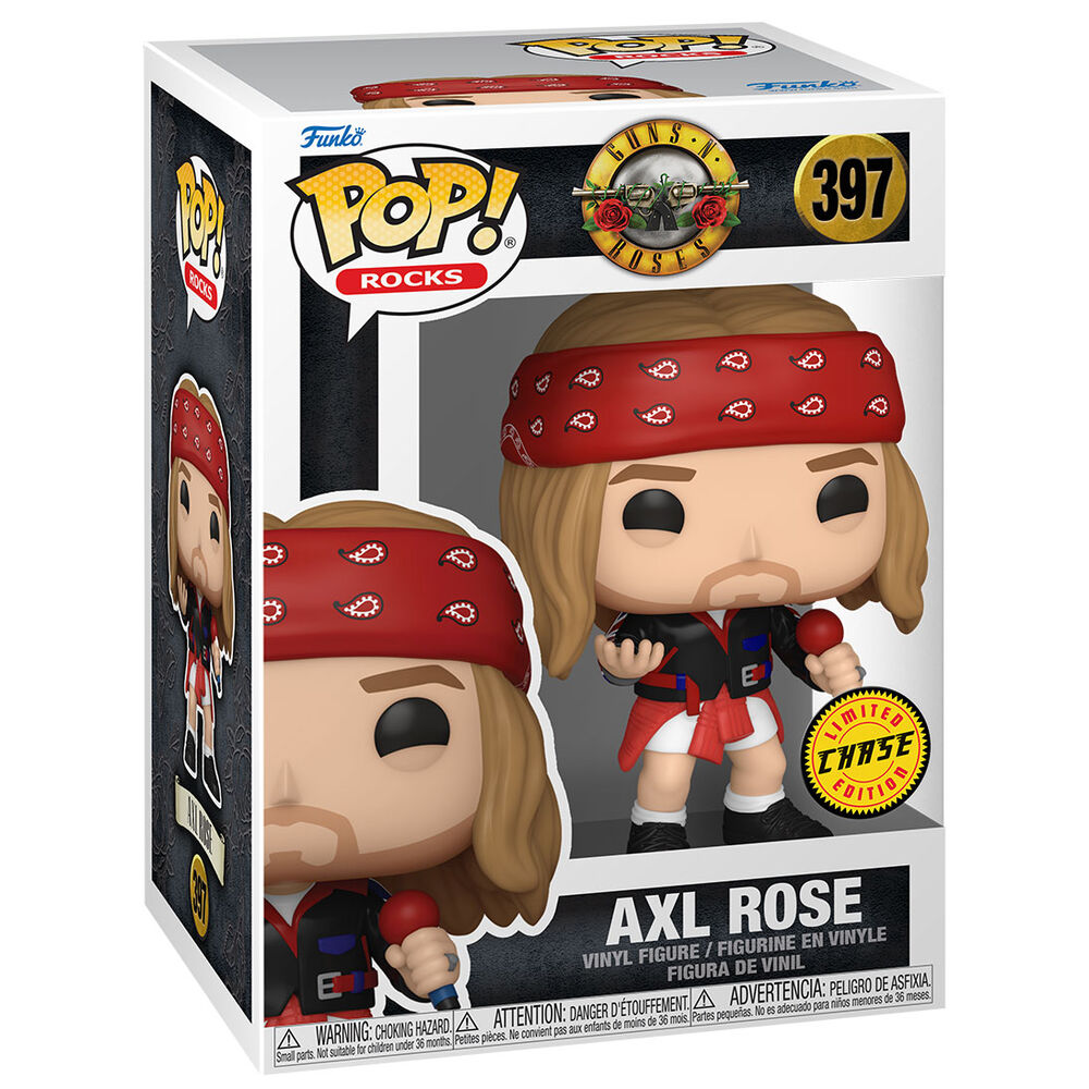 Funko Figura POP Guns N Roses AXL Rose Chase
