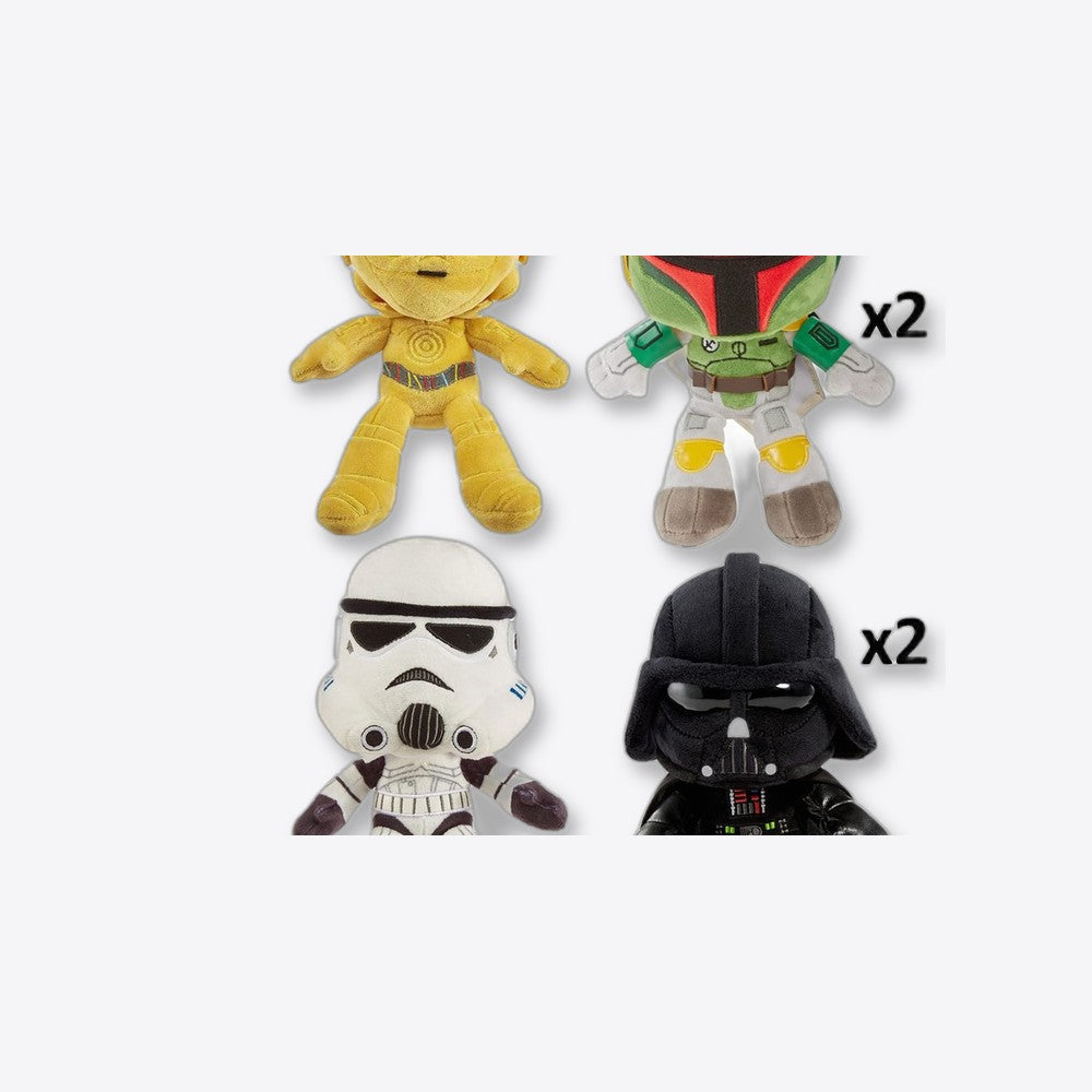 Desconocido Surtido peluches mattel star wars 20 cm 6 unidades (imagen 5 de 6)