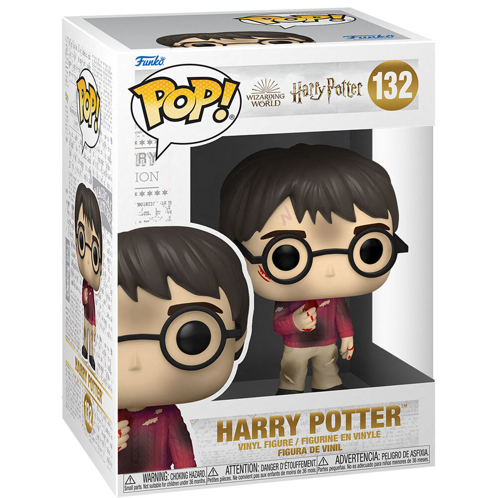 Harry Potter Figura POP Harry con Piedra Filosofal Aniversario