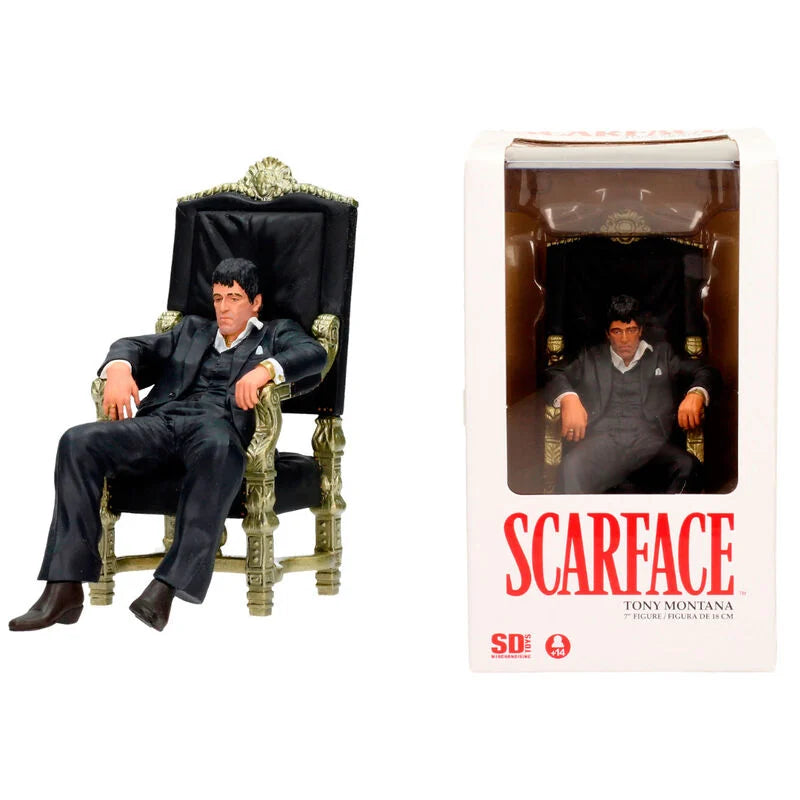 Sd Toys Figura Tony Montana Scarface 18cm (imagen 3 de 4)