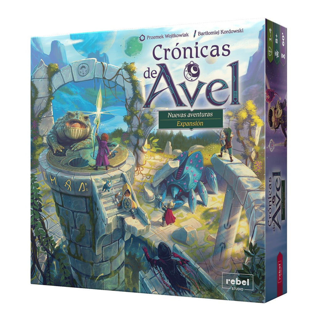 Asmodee Juego de mesa cronicas de avel: nuevas aventuras edad recomendada 8 años