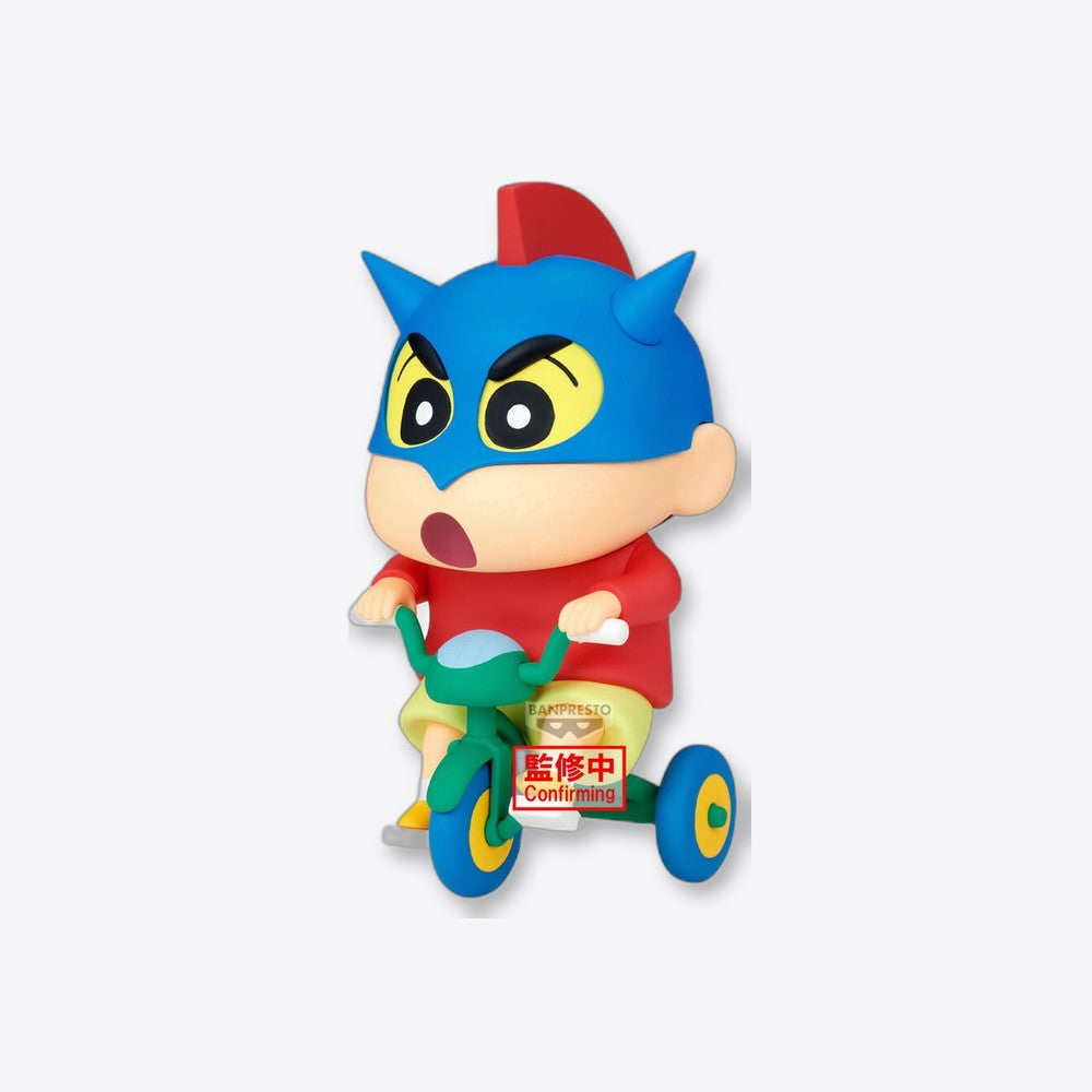 Banpresto Figura Shinnosuke Nohara Action Kamen Crayon Shinchan 16cm (imagen 5 de 6)