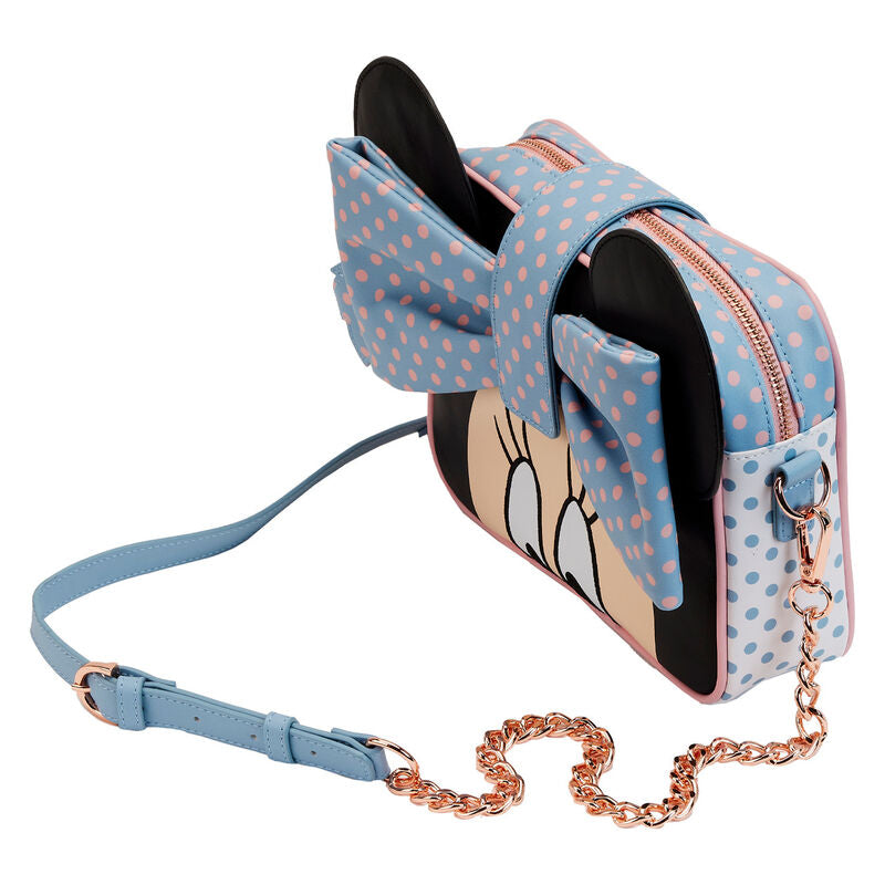 Bolso Loungefly Pastel Polka Dot Minnie Mouse Disney (imagen 4 de 6)