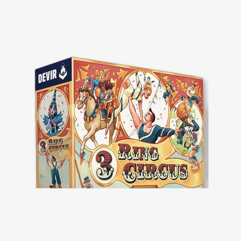 Juego de mesa devir 3 ring circus (imagen 3 de 6)