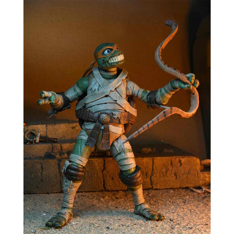 Neca Figura Ultimate Michelangelo as the Mummy Las tortugas Ninja 18cm (imagen 4 de 5)
