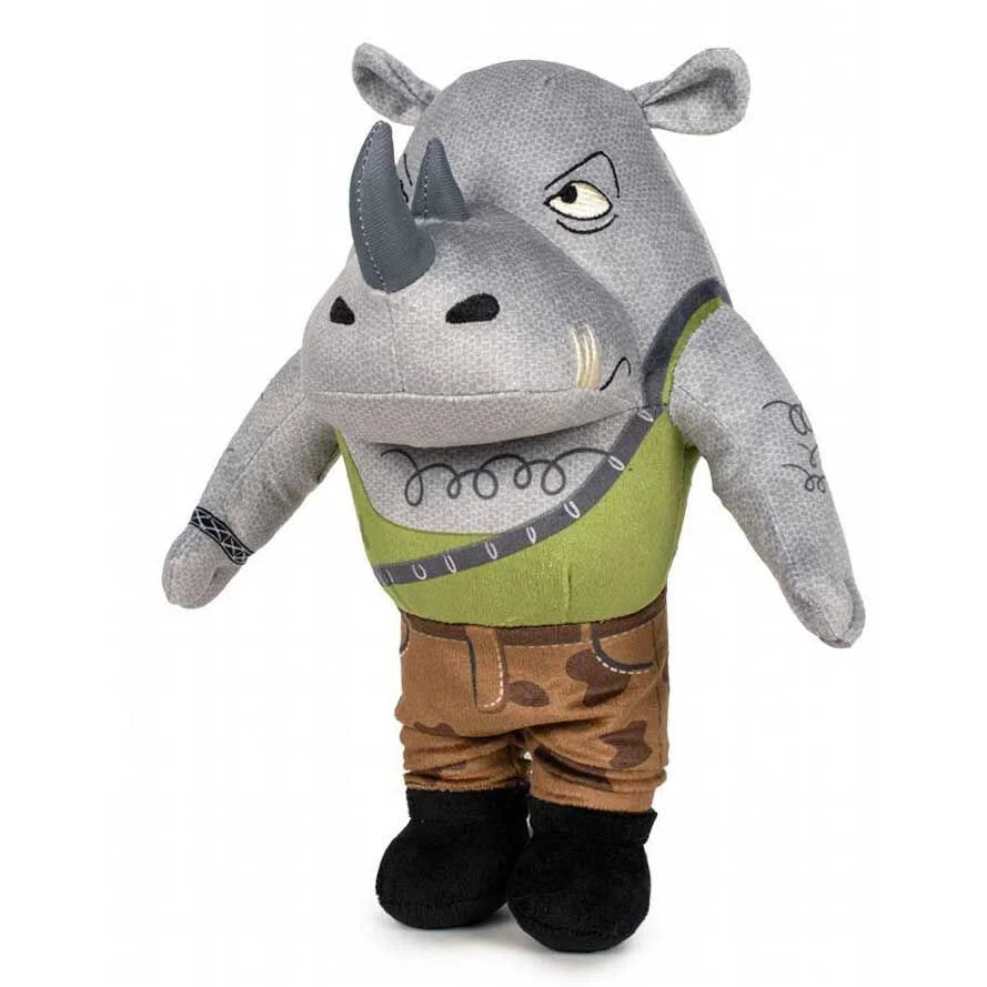 Play By Play Peluche Rocksteady Mutant Mayhem Tortugas Ninja 28cm