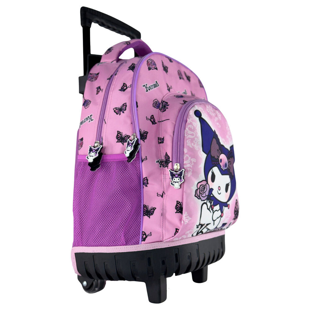 Manenti Trolley Purple Kuromi Hello Kitty 44cm (imagen 2 de 6)