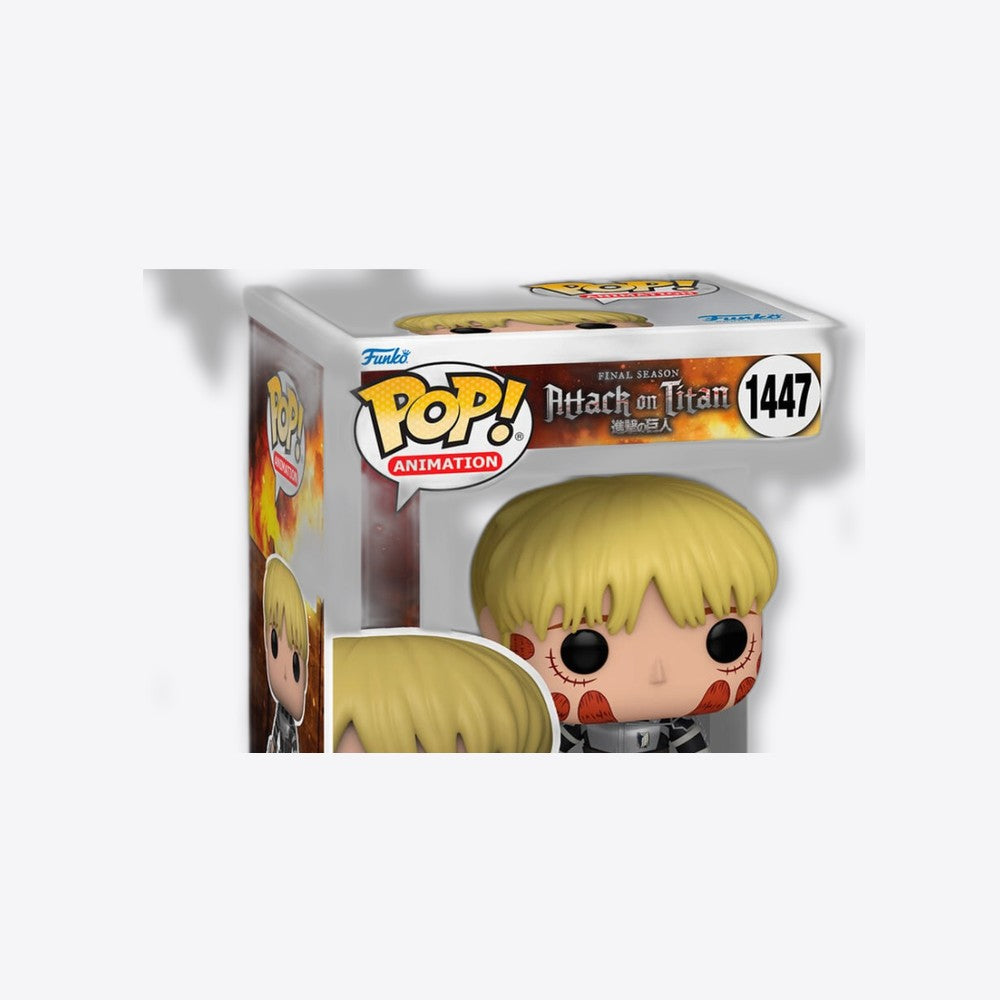 Funko Figura POP Attack on Titan Armin Arlelt Chase (imagen 4 de 6)