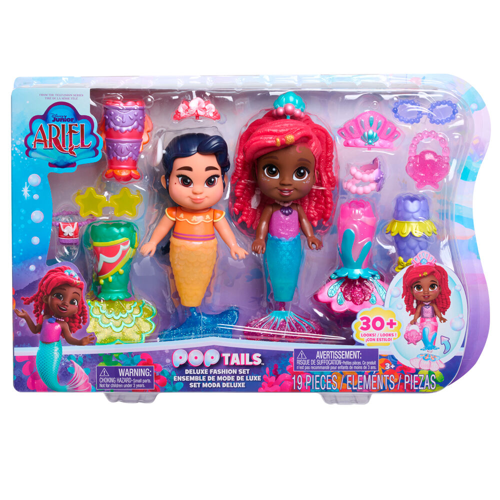 Just Play Muñeca Ariel + Lucia Ariel Disney 19cm (imagen 3 de 6)