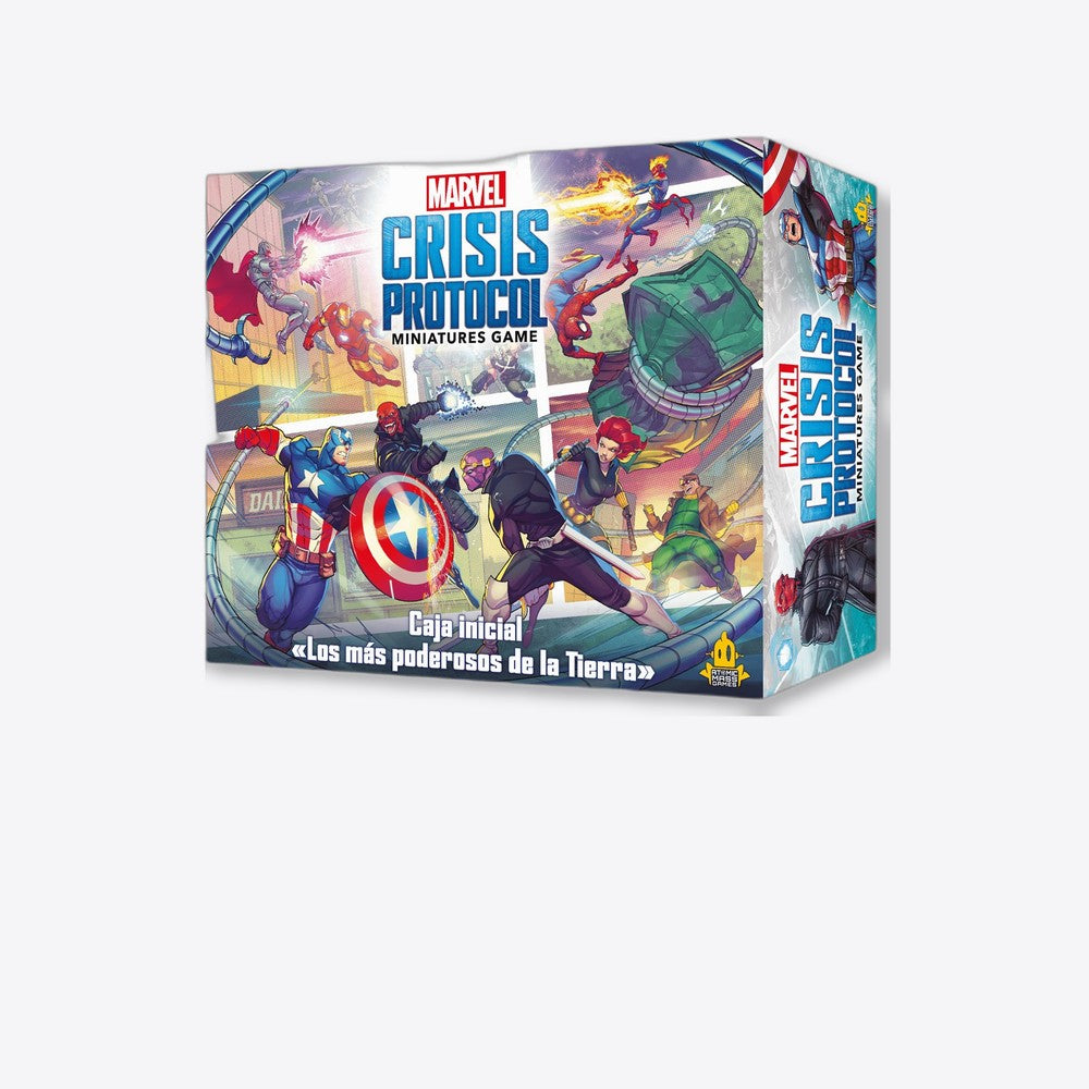 Asmodee Juego de mesa marvel crisis protocol caja inicial los mas poderosos de la tierra edad recomendada 14 (imagen 6 de 6)