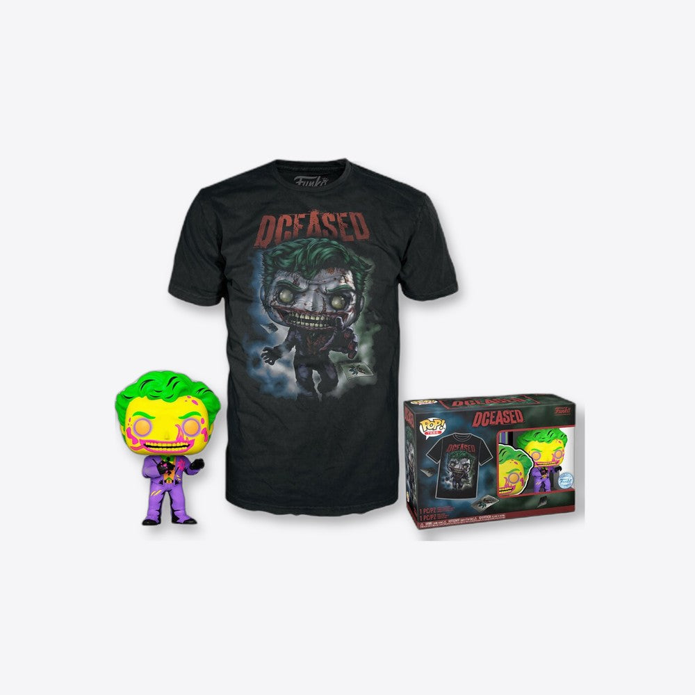 Funko Set figura POP & Tee DC Comics Joker (imagen 6 de 6)