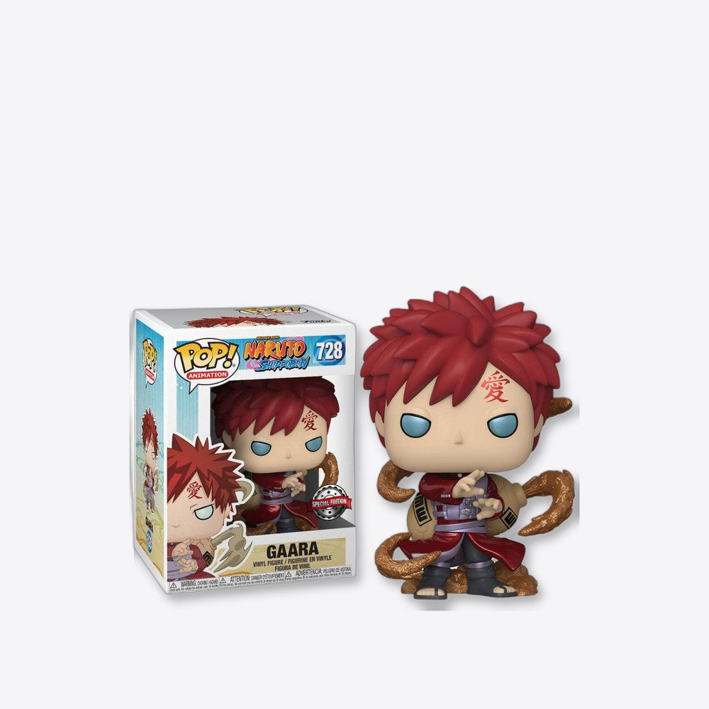 Funko Figura POP Naruto Gaara Metallic Exclusive (imagen 4 de 6)