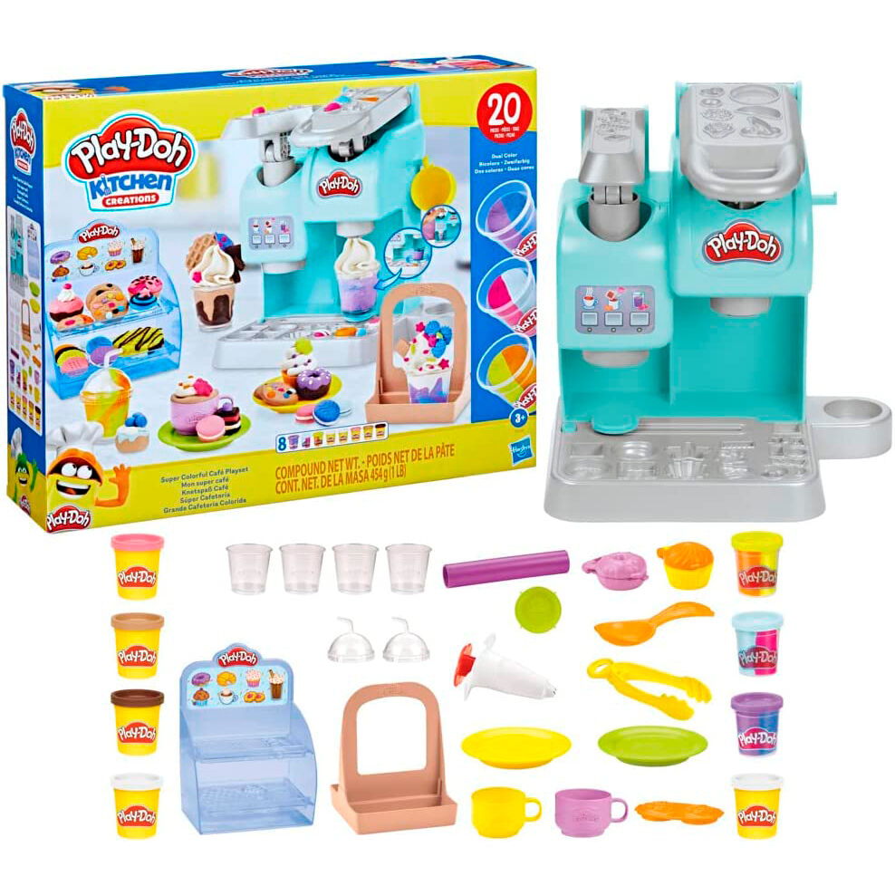 Super cafetera colorida Kitchen Creations Play-Doh (imagen 5 de 7)