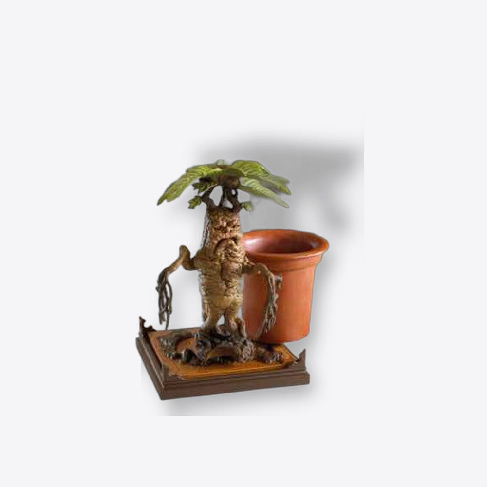 Figura the noble collection harry potter criaturas magicas nº 17 mandragora (imagen 3 de 6)
